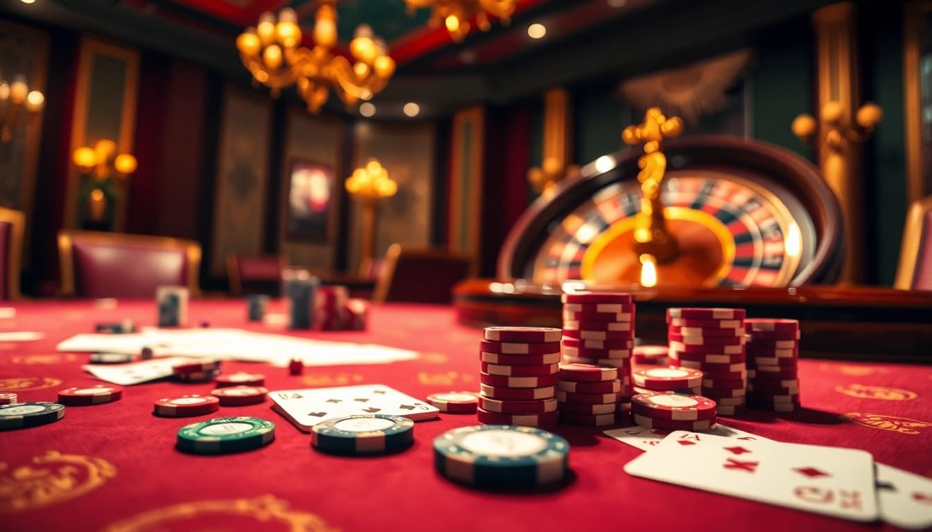 Experience the excitement of poker and roulette at GA888.COM's upscale casino.
