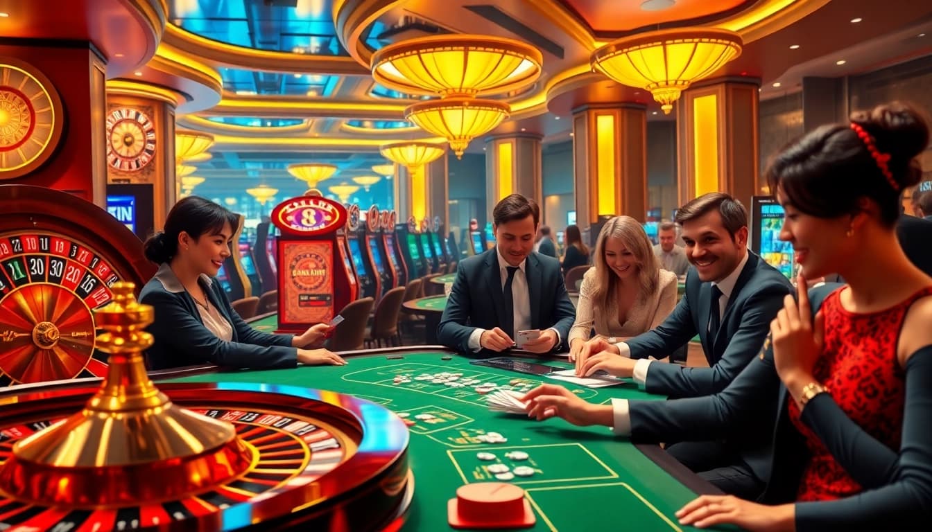 Experience the thrill of gambling at sv388.financial with vibrant casino games and exciting players.