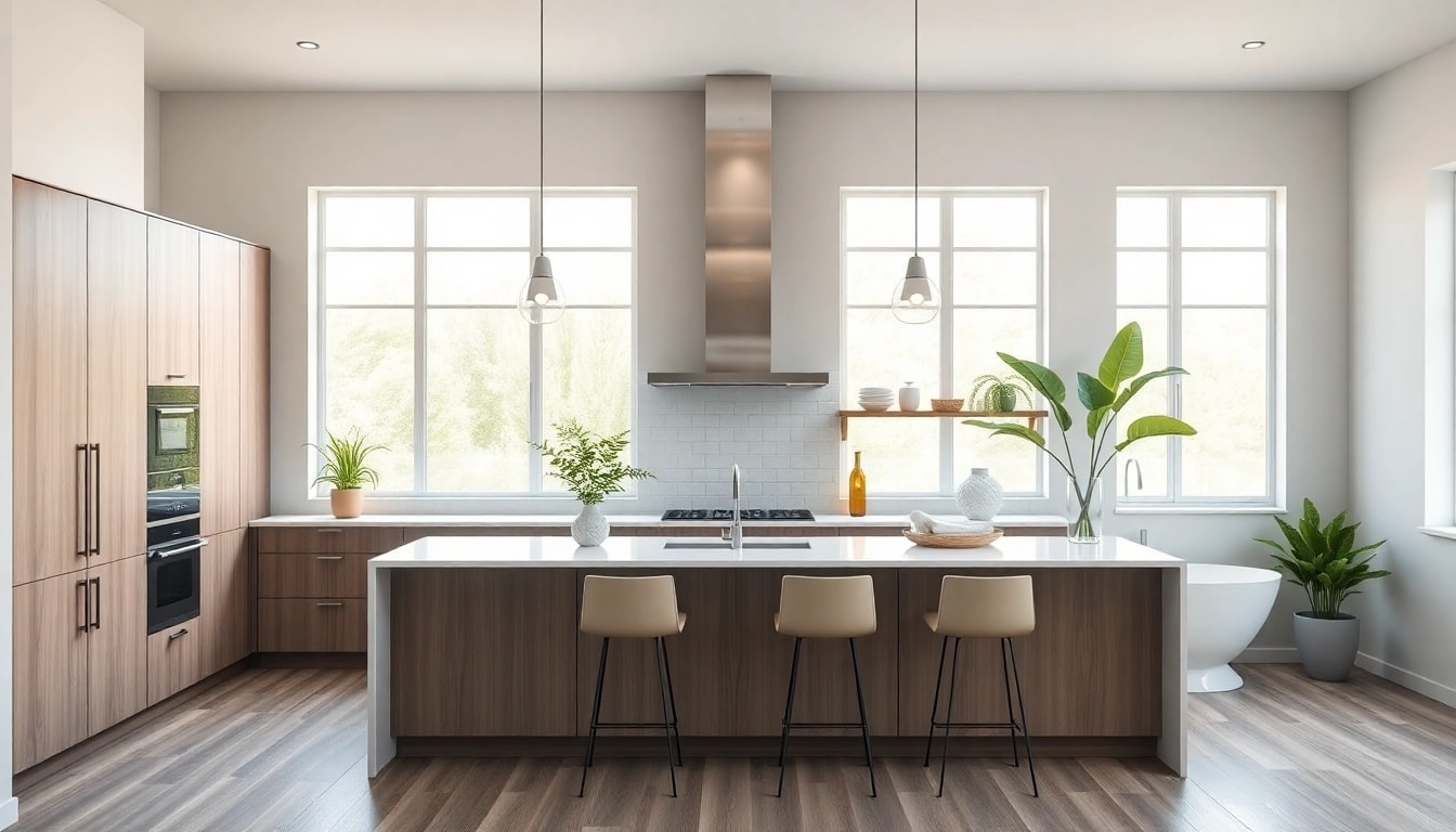 Revitalize your space with stunning kitchen and bathroom renovation featuring modern design elements.