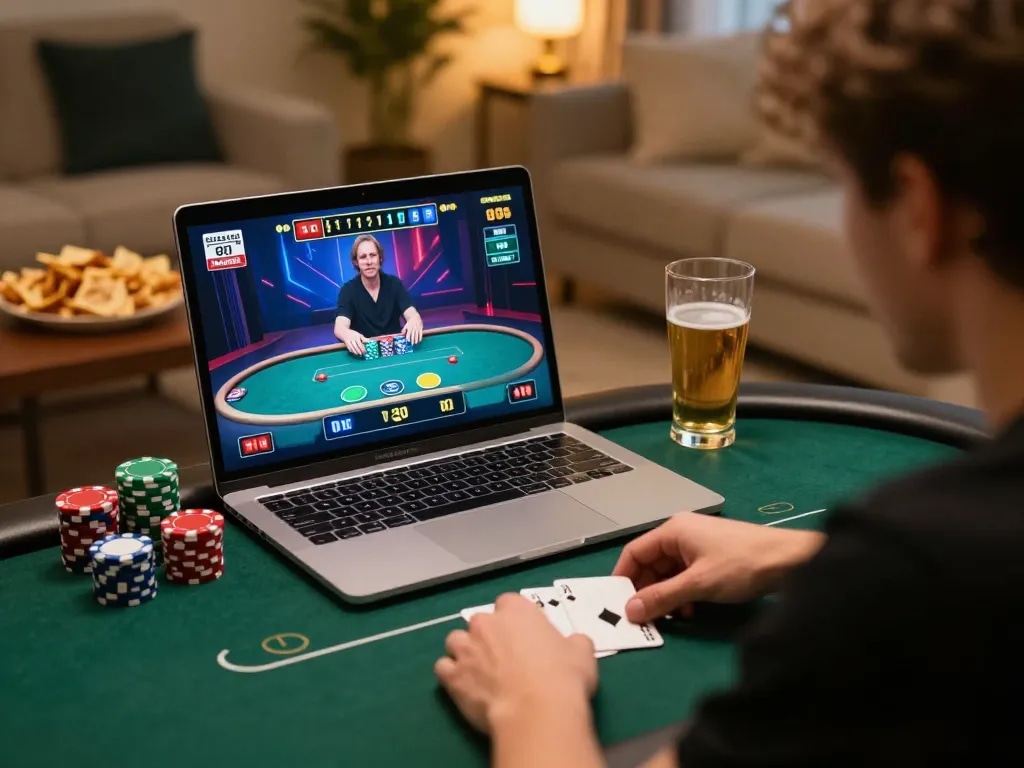 Play online poker at red88 for an immersive gaming experience with live dealers!