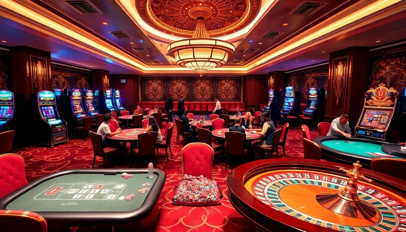 Experience thrilling gameplay at trang chủ mm88 with dynamic poker tables and exciting slot machines.