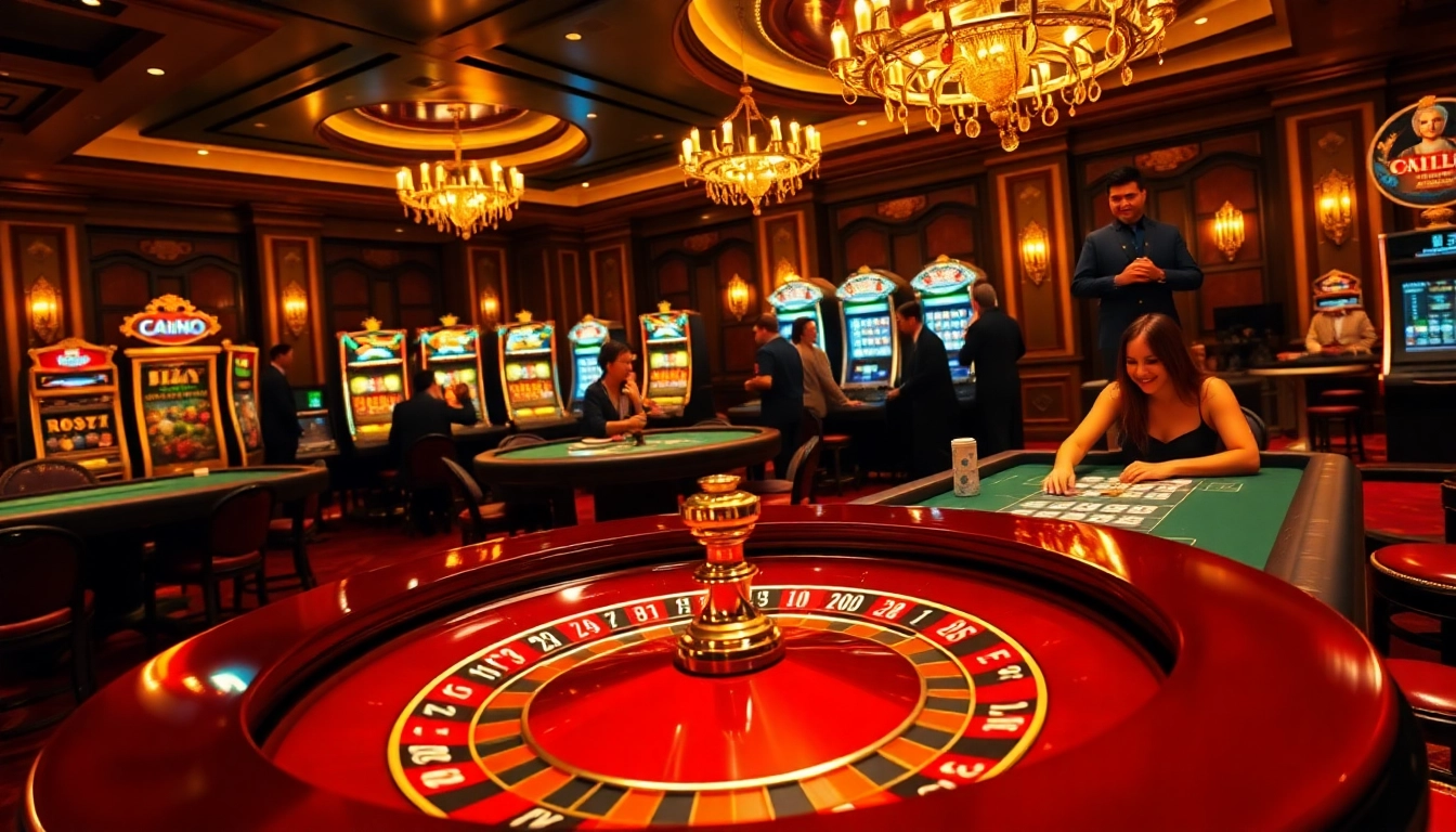 Experience the thrill of gaming at nhà cái 789bet with vibrant casino visuals.