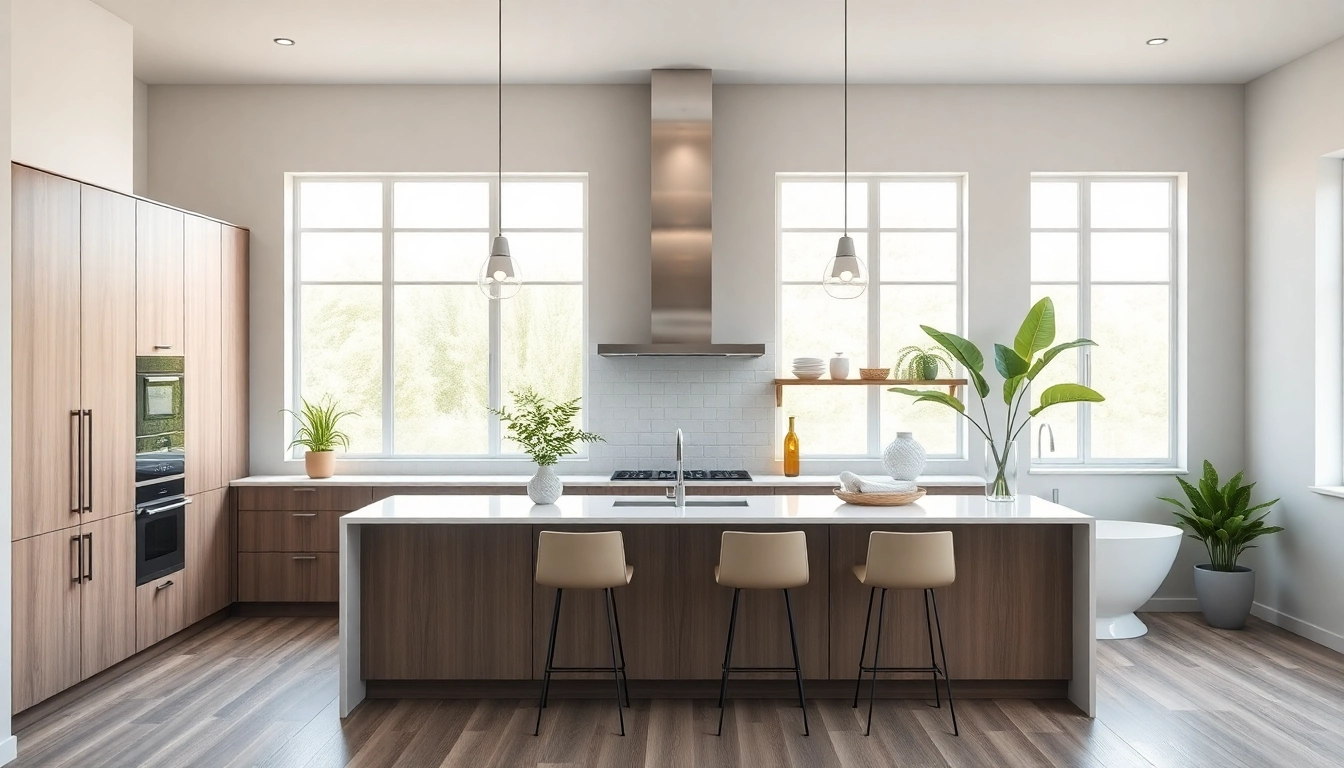 Revitalize your space with stunning kitchen and bathroom renovation featuring modern design elements.