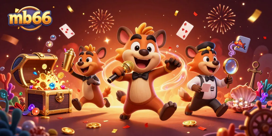 mb66 hyenas livening up a comedy casino scene packed with lively gaming elements