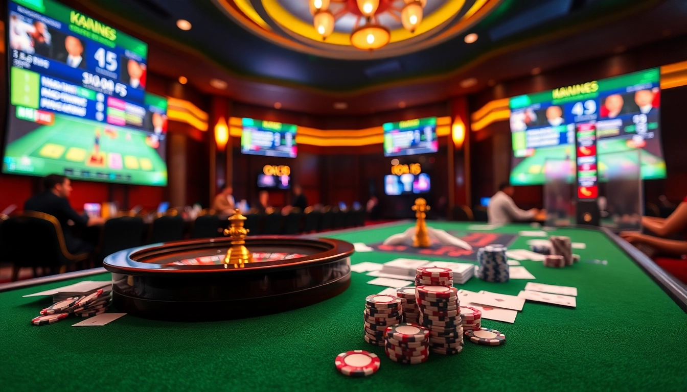 Experience strategic betting with keo nha cai 5 at a lively casino sports table.