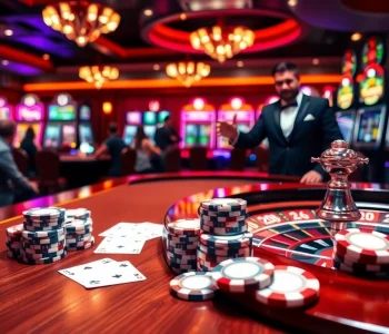 Experience thrilling gameplay at s666 casino with vibrant poker tables and lively roulette.