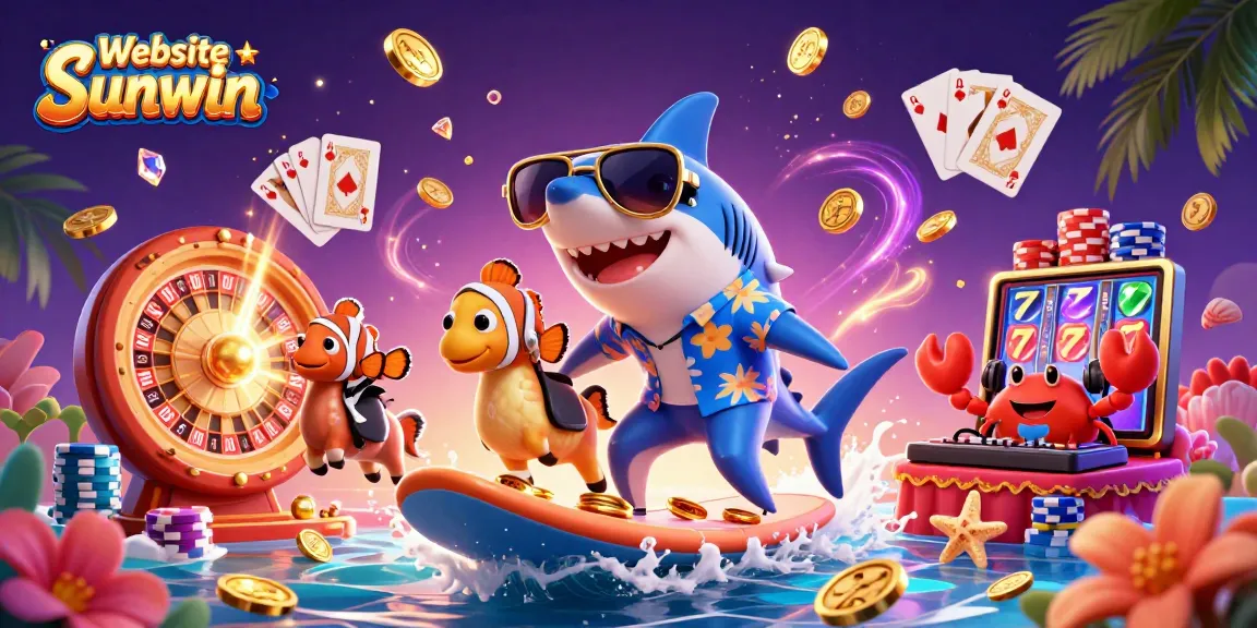 Experience the thrill at Website Sunwin with dynamic casino-themed characters and rich visuals.